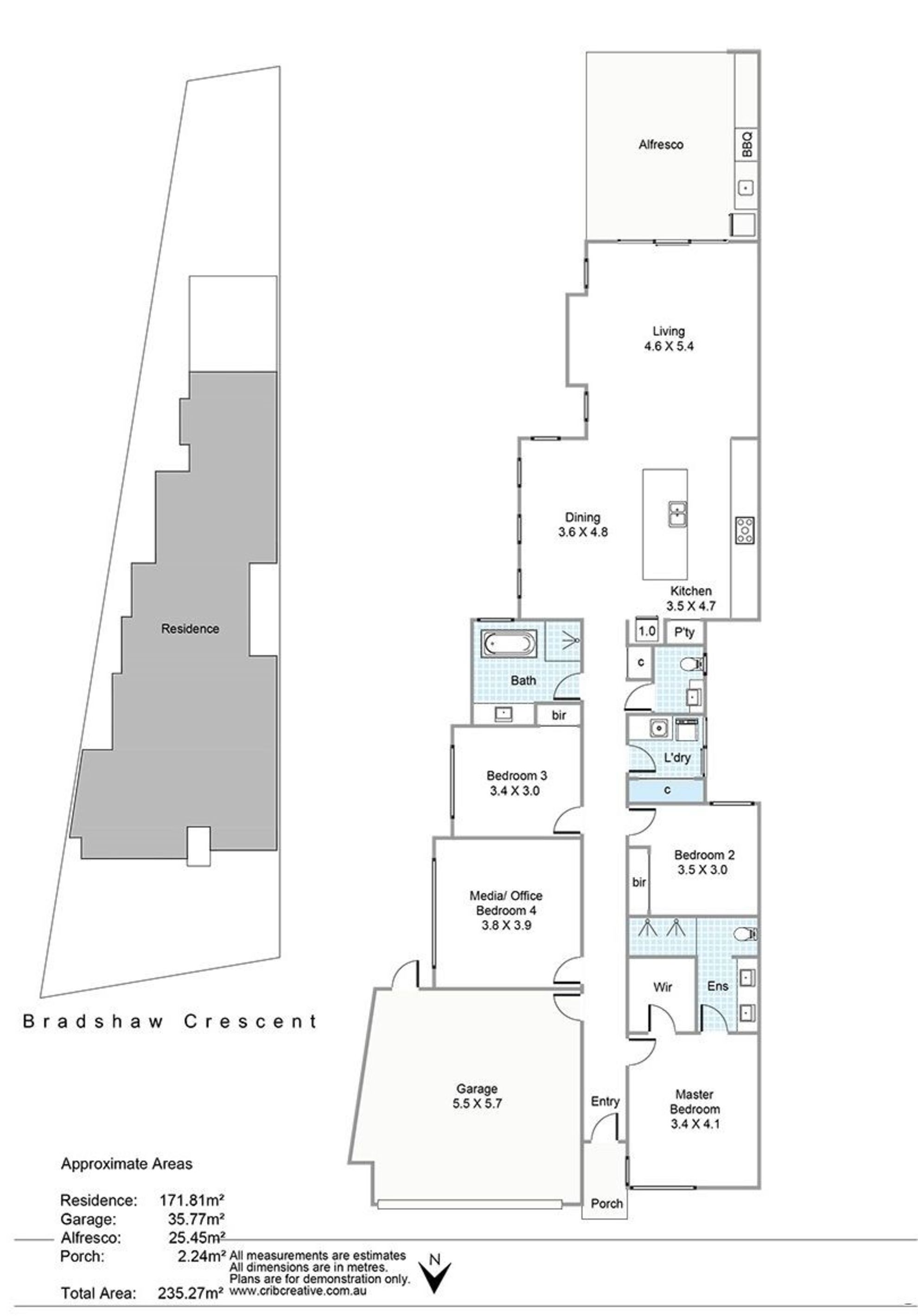Bradshaw 47a Floor Plan